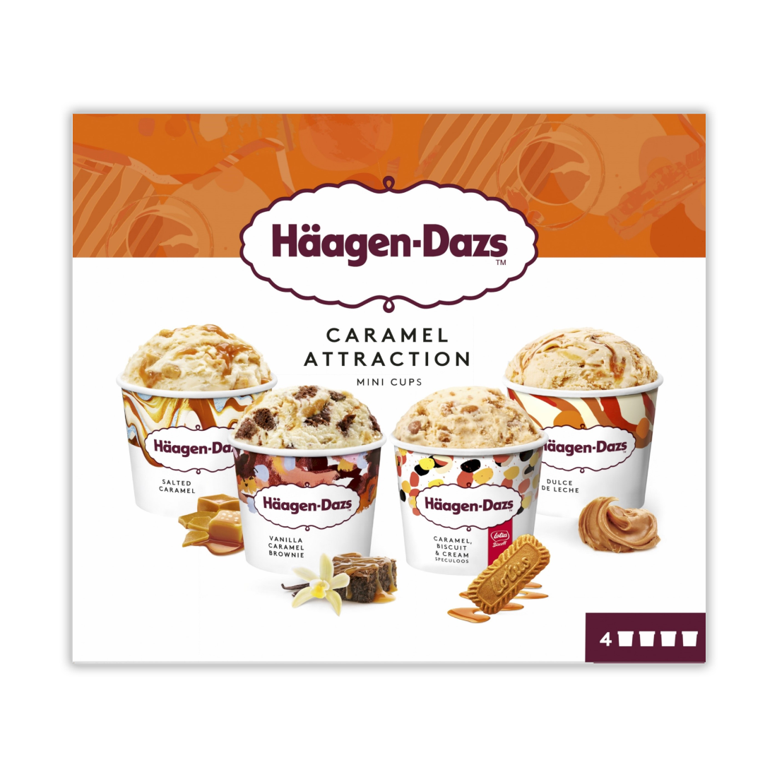Caramel Attraction Minicup Multipack